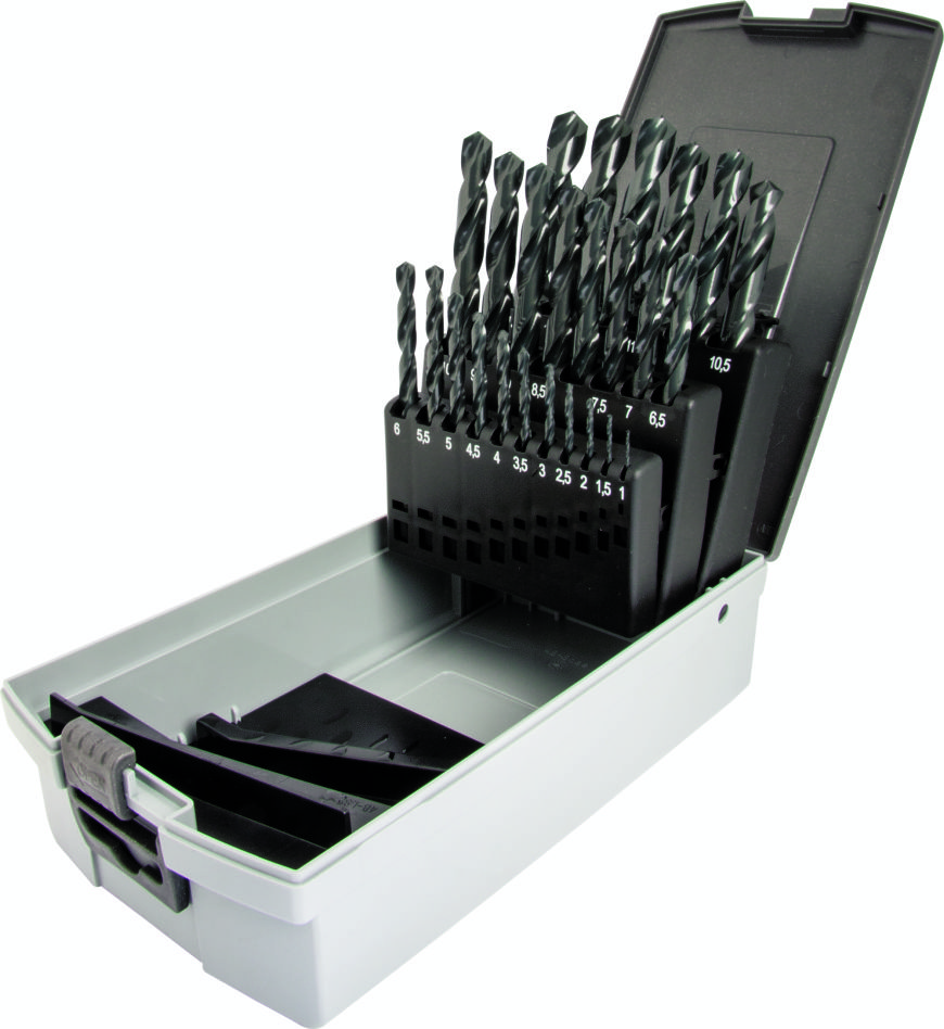 Huvema 12991019 Satz HSSE-Spiralbohrer HB499 1-13 / 0,5