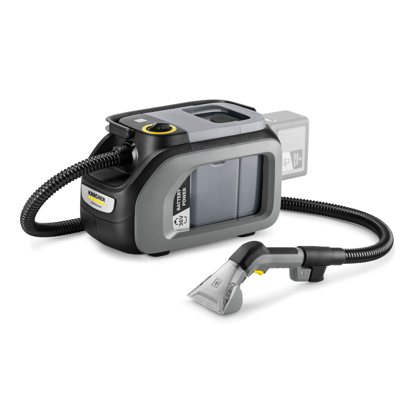 K&auml;rcher Professional 1.101-750.0 PUZZI 2/1 BP 36 Volt Akku-Spr&uuml;hsauger ohne Batterien und Ladeger&auml;t