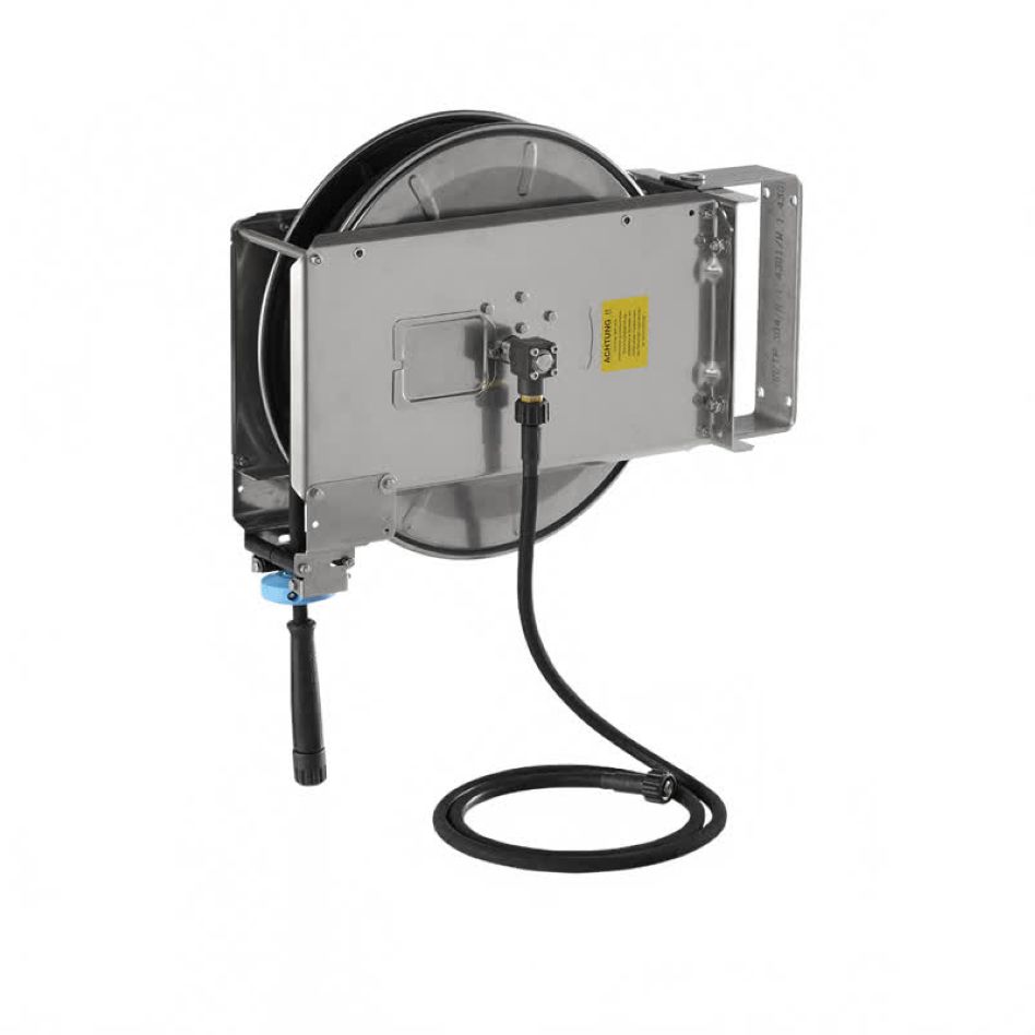 Kränzle Zubehör 41269.1 Rollwagen 30M Edelstahl 3/8" ST30/10E inkl. 30M HD Schlauchsatz