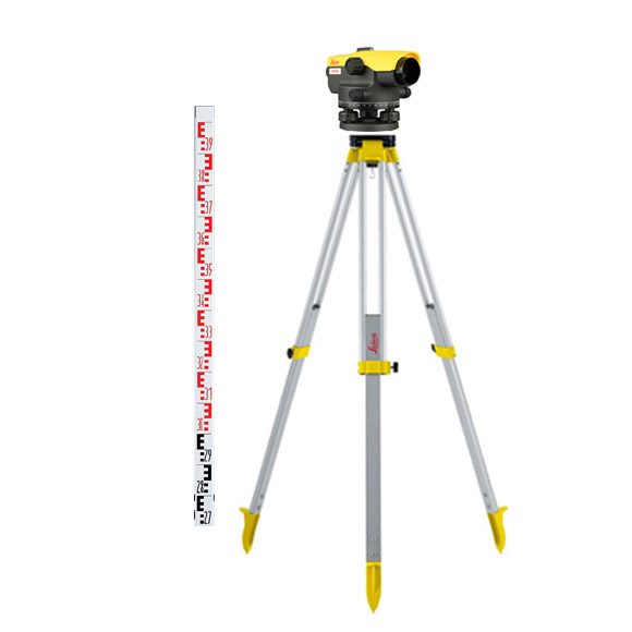 Leica 6010804 NA324 Nivelliergerät Set 24x Vergrößerung