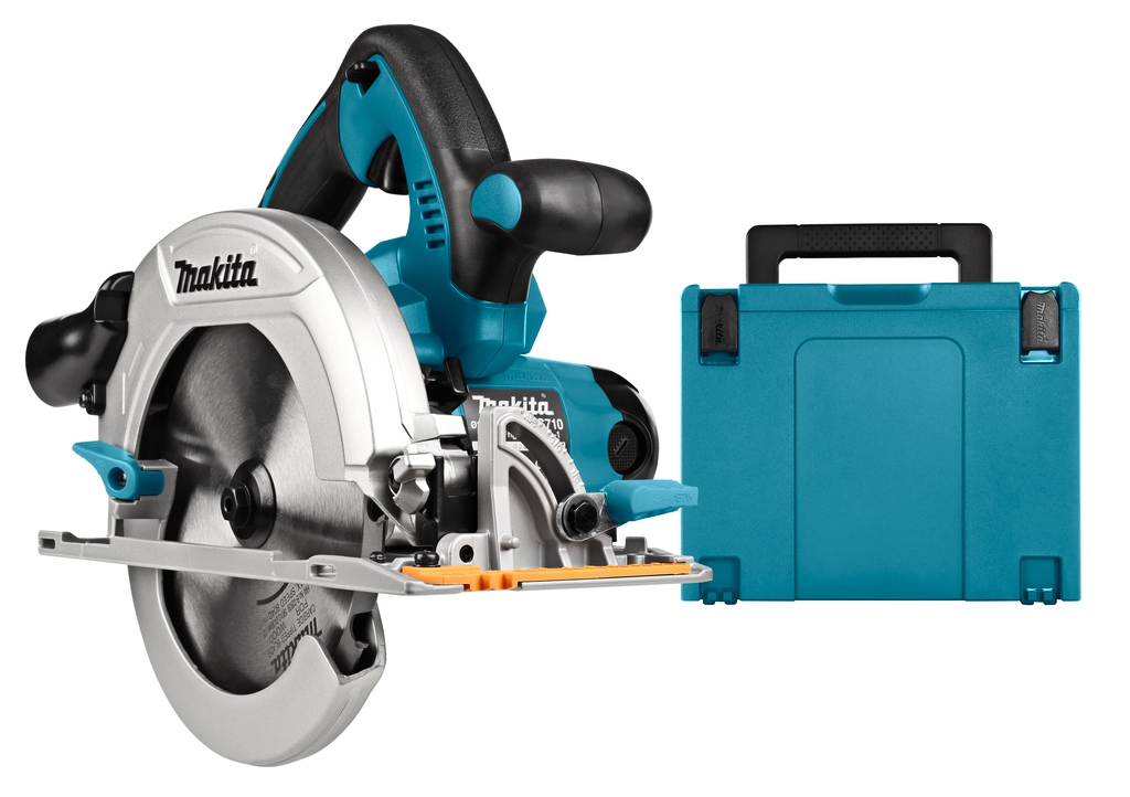 Makita DHS710ZJ Handkreissäge 68.5 mm 2 x 18 Volt ohne Akku oder Ladegerät