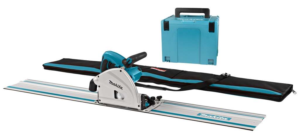 Makita SP6000J1X Tauchsäge 54 mm Ø 165 mm + Führungsschiene + Schutztasche
