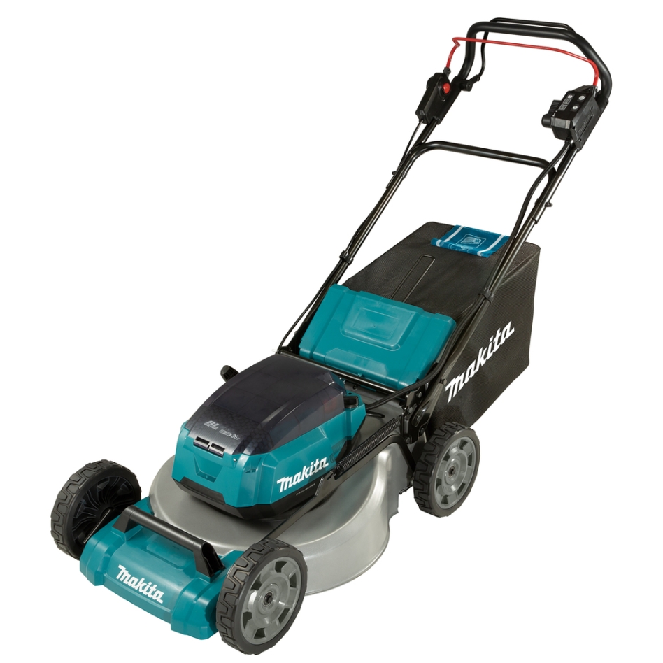 Makita DLM465Z Akku-Rasenmäher 46 cm 2 x 18 Volt Exkl. Akkus und Ladegerät