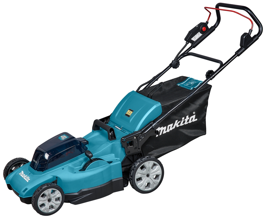 Makita DLM480Z Schnurloser Rasenmäher 48 cm 2 x 18 Volt exkl. Batterien und Ladegerät