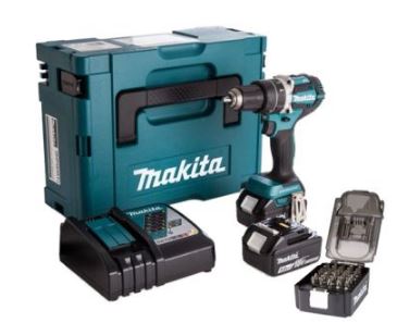Makita DDF484RTJ Akku-Bohrmaschine 18V 5.0 AH Li-ion