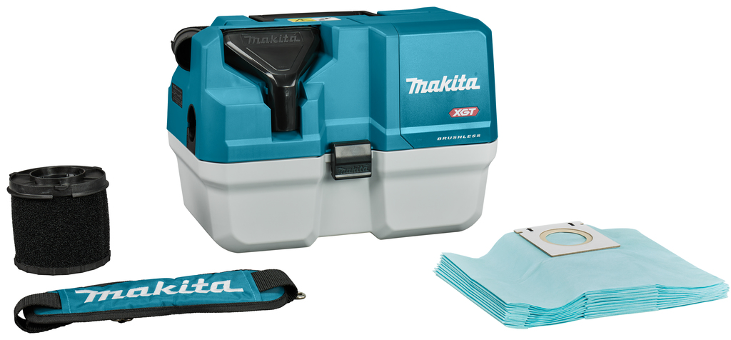 Makita VC013GLZ03 Schnurloser Kompaktstaubsauger 40V ohne Batterien und Ladegerät im Karton