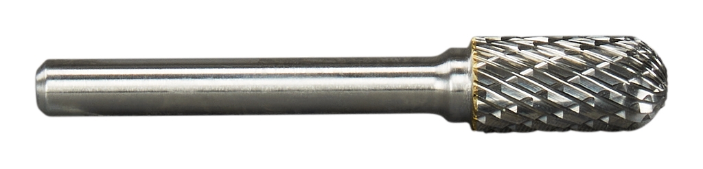 Makita Zubehör B-52750 HM-Fräser 6mm Zylindrisch mit rundem Kopf für Edelstahl und Metall