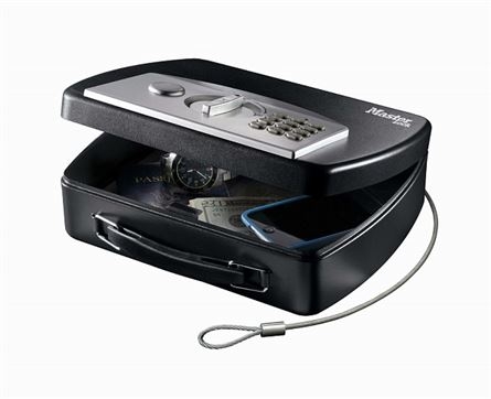 Masterlock P008EML Digitaler Safe mit Kabel