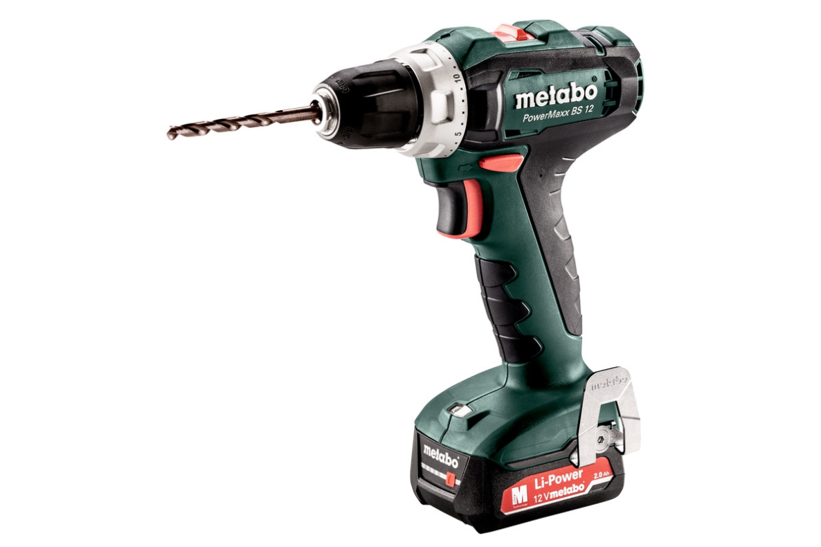 Metabo 601036500 POWERMAXX BS 12 Akku Bohrschrauber 12 Volt 2.0 Li-ion ohne Akku oder Ladegerät