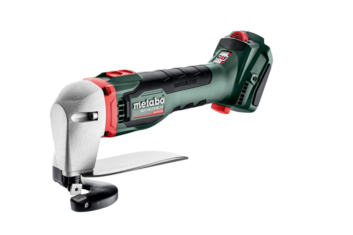 Metabo 601615840 SCV 18 LTX BL 1.6 Akku Blechshere 18 Volt ohne Akku oder Ladegerät