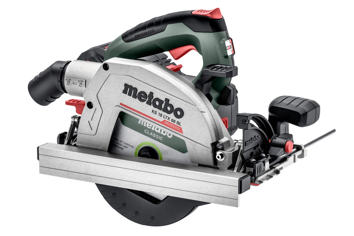 Metabo 611866660 KS 18 LTX 66 BL Akku Handkreissäge 18 Volt 5.5 AH Li-ion