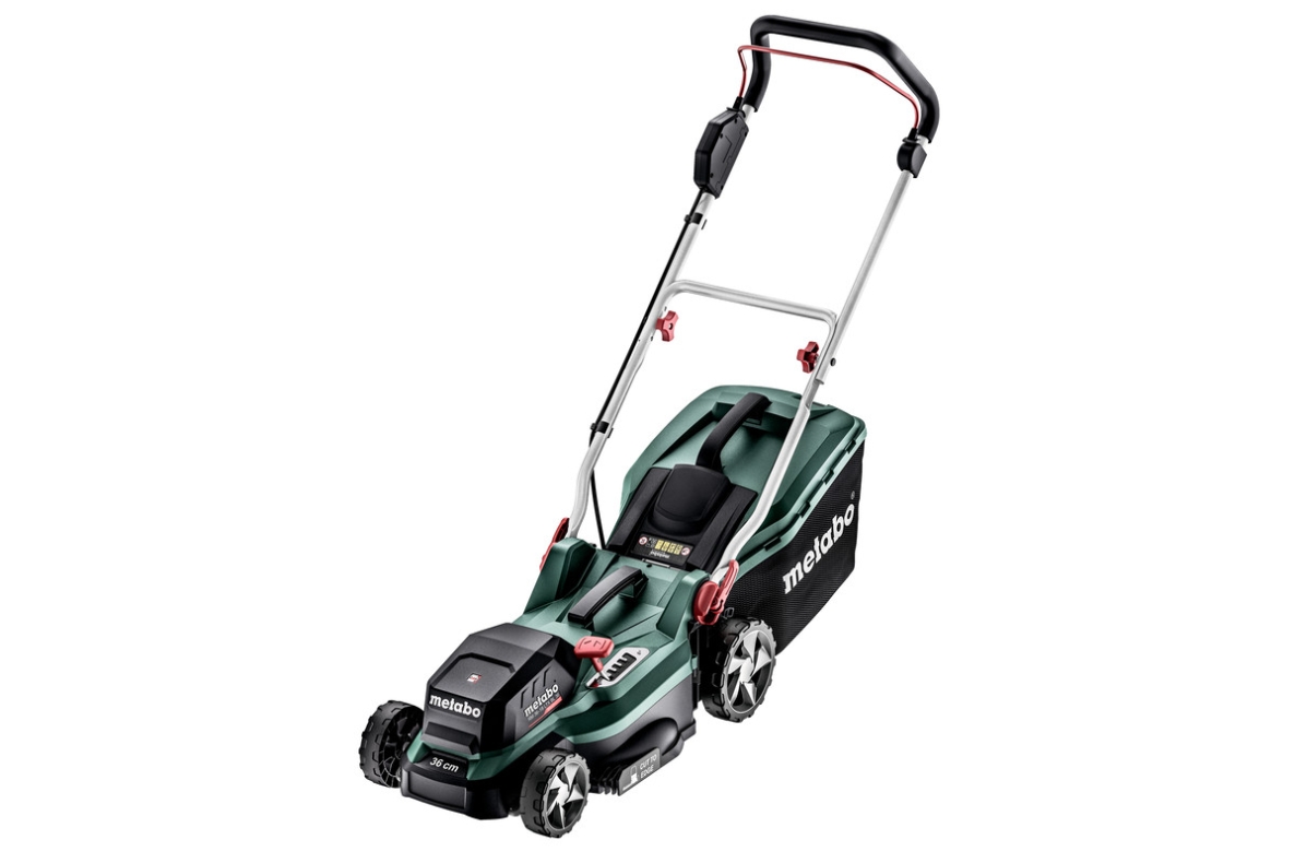 Metabo 601716650 RM 36-18 LTX BL 36 Körper 2 x 18V 36 cm Akku-Rasenmäher 5.2Ah Li-Ion
