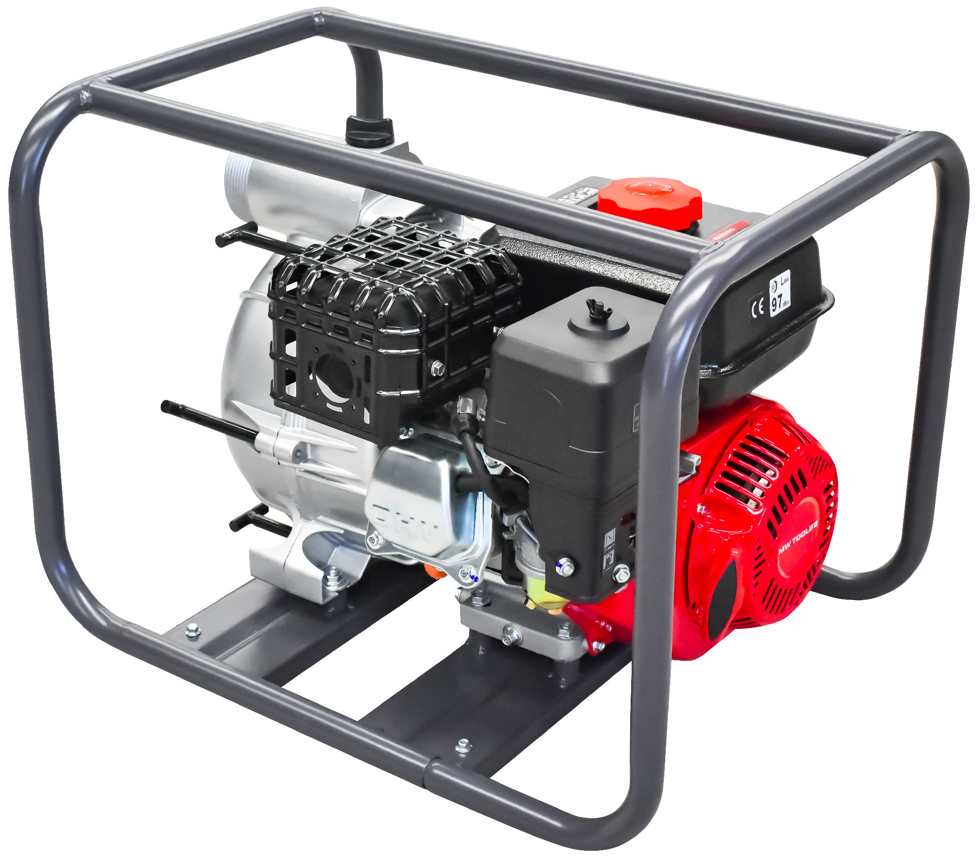 Metal Works 724562276 WP5000SL Schmutzwasserpumpe 3" - 50.000 L/h - 7HP Benzin