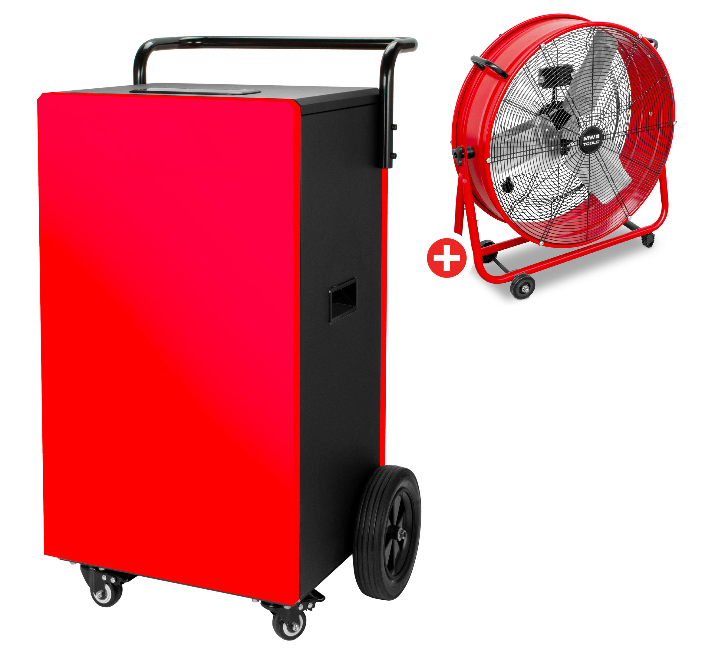 Metal Works 722313677 BDM90N PACK A Industrieller Bautrockner Metall 90L/Tag mit DC-Pumpe