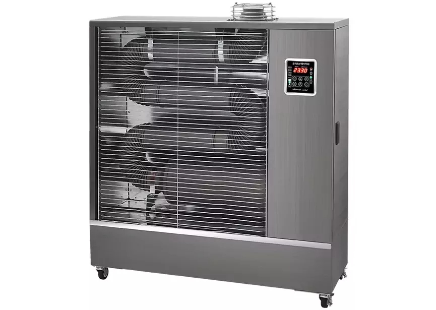 Metal Works 722316828 WD46IK Infrarot-Dieselstrahler Pro 13 kW silber 140-750 m&sup3;