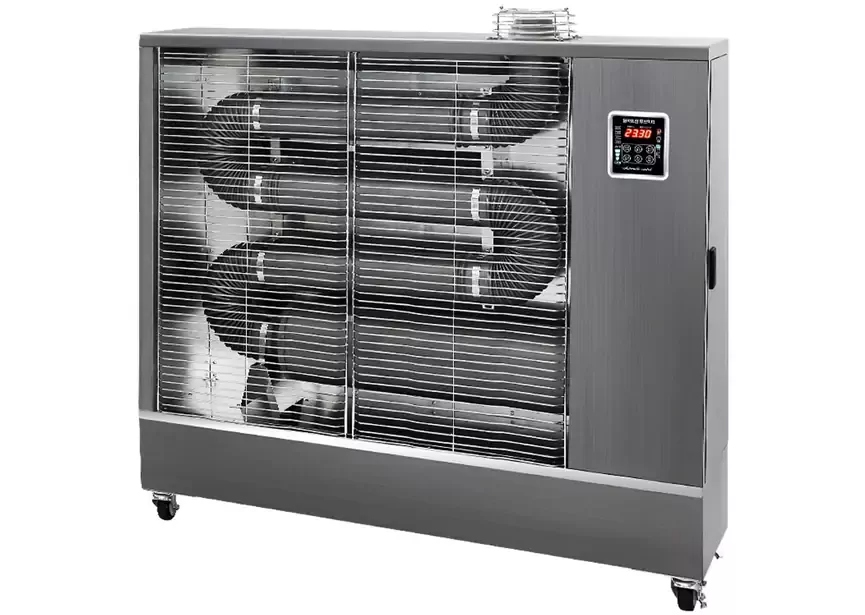 Metal Works 722316829 WD56IK Infrarot-Diesel-Heizung Pro 16 kW silber 180-920 m&sup3;