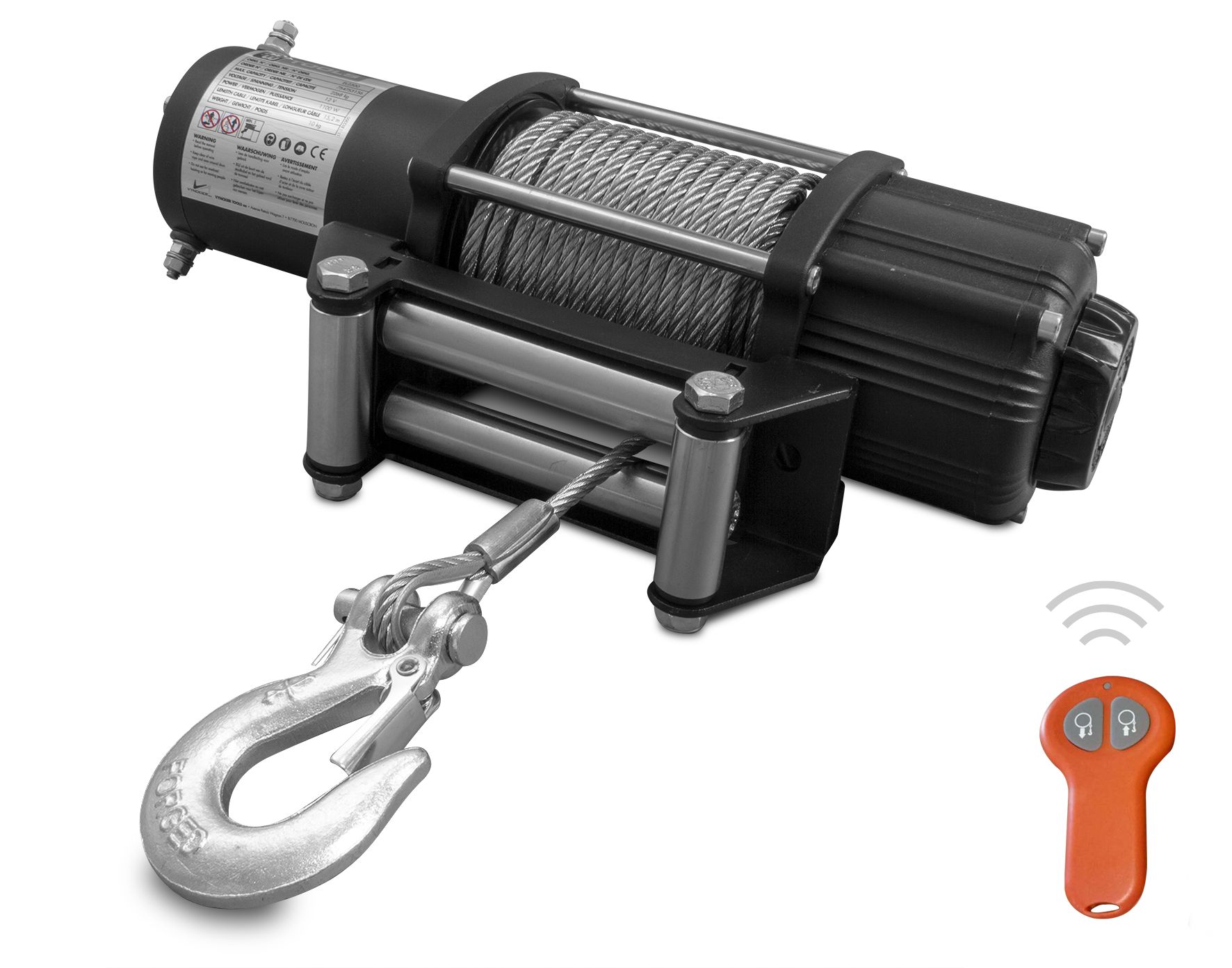 Metal Works 754753156 EL2300 Winde 12V 2268kg kabellose Steuerung