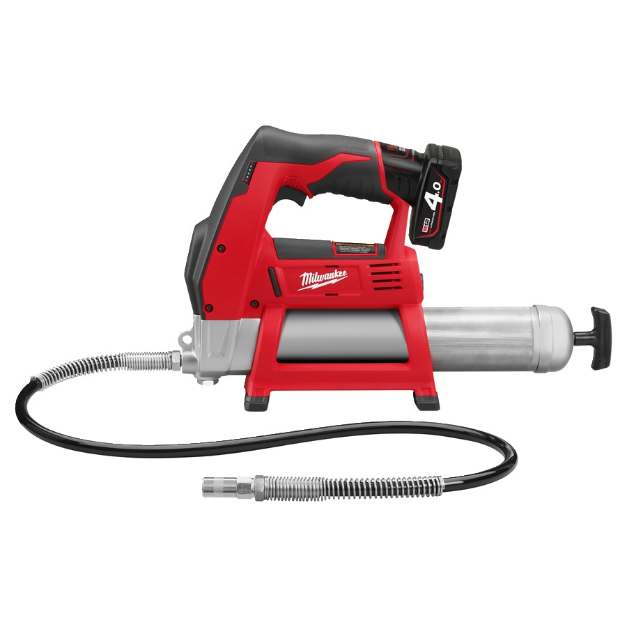 Milwaukee 4933441675 M12GG-401B Akku-Fettpresse 12 Volt 4.0 AH Li-ion
