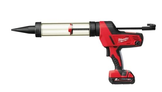Milwaukee 4933441812 C18PCG/400T-201B Akku-Kartuschenpresse 400 ml 18 Volt 2.0 AH Li-ion