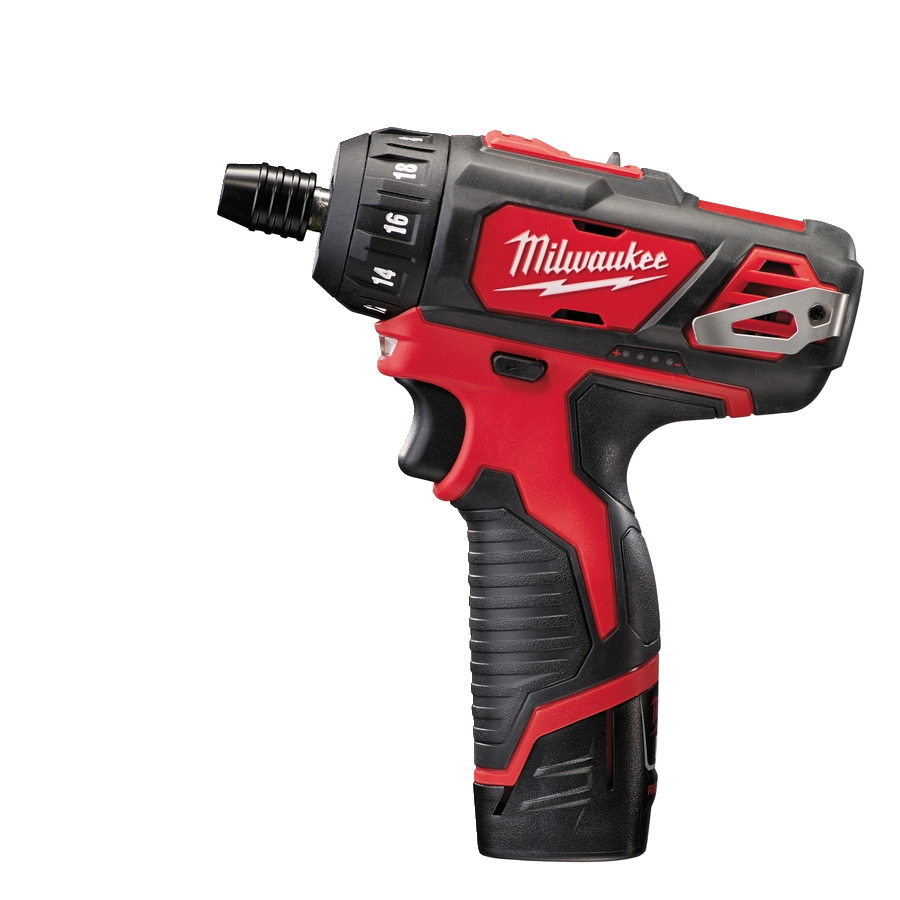 Milwaukee 4933441900 M12BD-202C Akku-Kompaktschrauber 12 Volt 2.0 Ah Li-ion