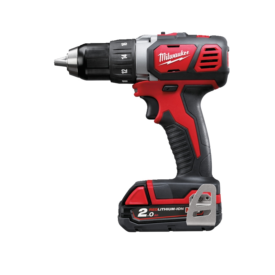 Milwaukee 4933443555 M18 BDD-202C Kompakt-Bohrschrauber 18V 2.0Ah Li-Ion