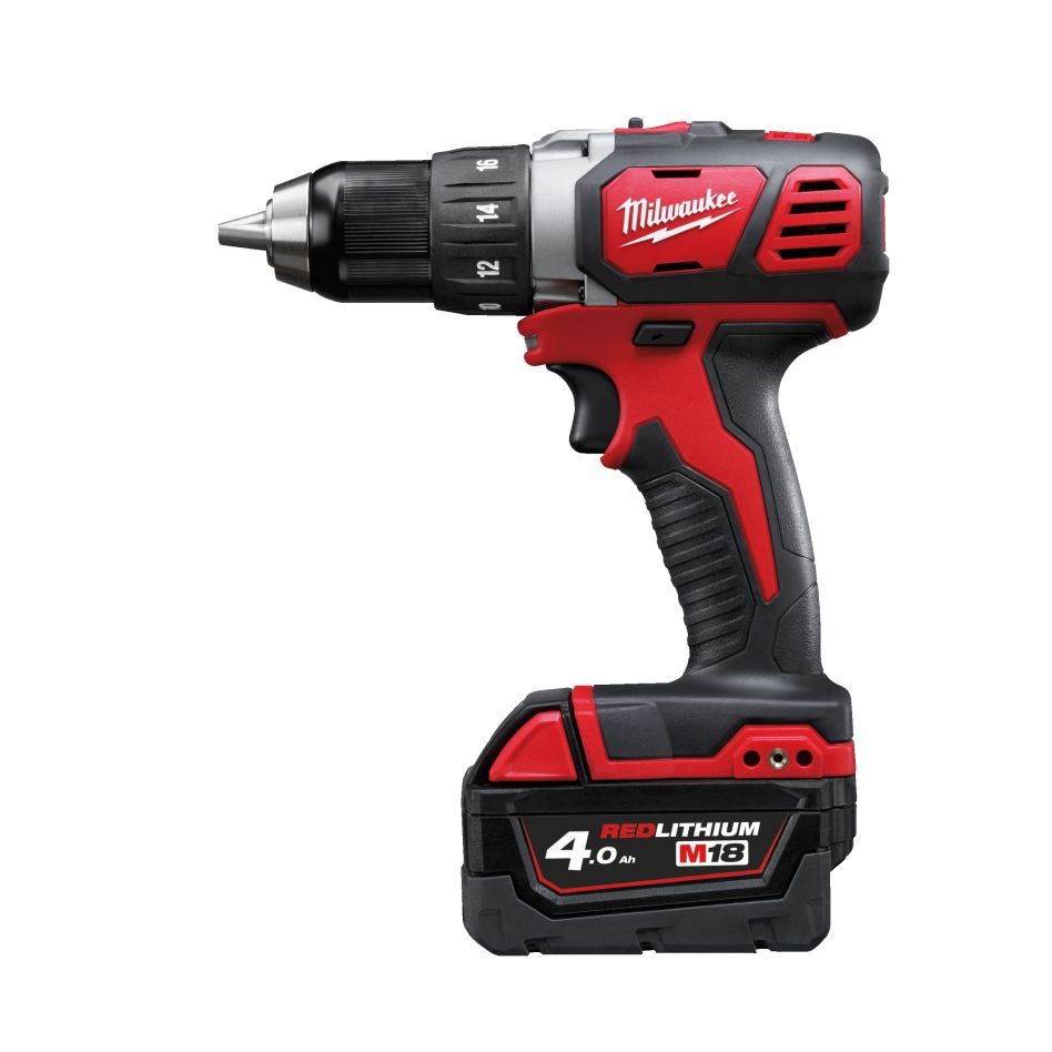 Milwaukee 4933446198 M18 BDD-402X Bohrmaschine 18 V 2x 4.0 Ah in HD Box