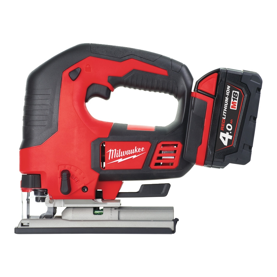 Milwaukee 4933451389 M18BJS-402C Akku-Stichsäge 18 Volt 4.0 Ah Li-ion