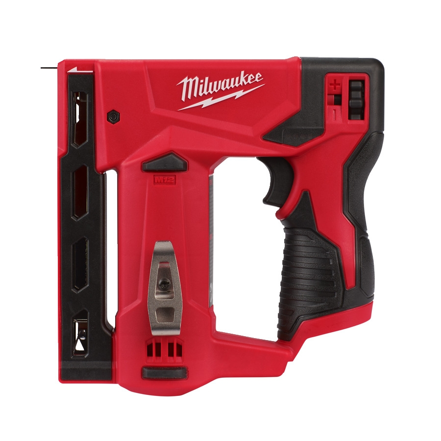 Milwaukee 4933459634 M12 BST-0 Akku-Heftgerät 12V ohne Batterien und Ladegerät