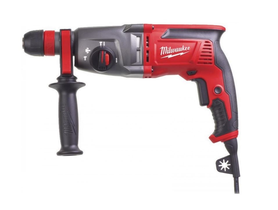 Milwaukee 4933464579 PH 26 TX Sds-Plus Bohrhammer 26 mm 3-Position Fixtec 800W 2.4J