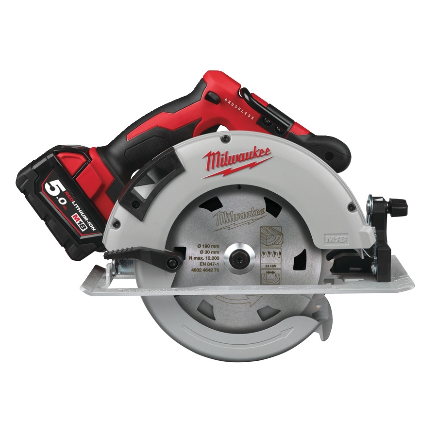 Milwaukee 4933464590 M18 BLCS66-502X Akku-Kreissäge 18V 5.0Ah Li-Ion Brushless