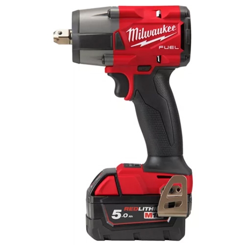 Milwaukee 4933478453 M18 FMTIW2P12-502X 1/2" Akku-Schlagschrauber 18v 5.0Ah Rot Li-Ion