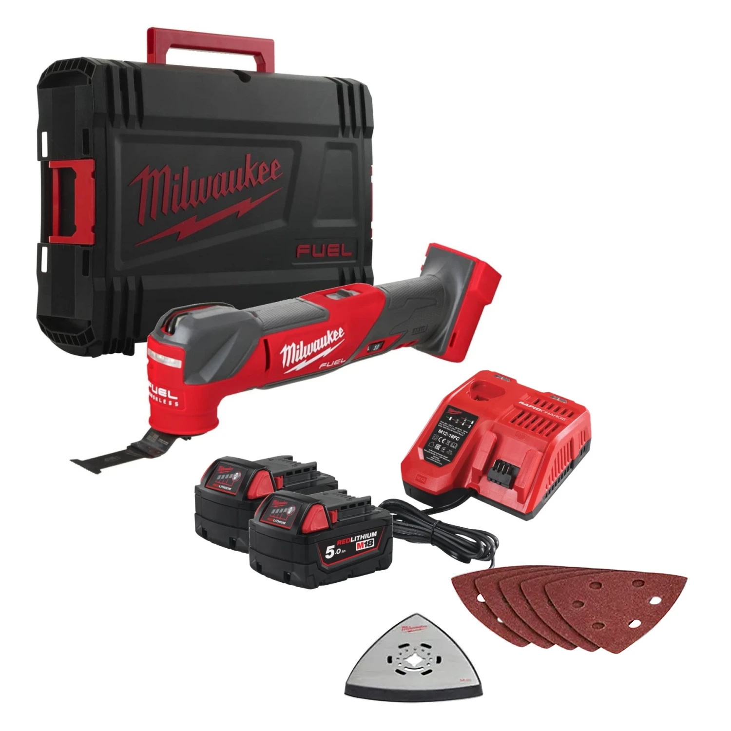 Milwaukee 4933478492 M18 FMT-502X M18 Accumultitool 18V 5.0Ah Li-Ion
