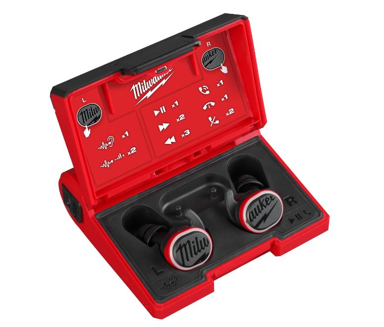 Milwaukee 4933478750 L4 RLEPB-301 Bluetooth In-Ear-Kopfhörer - Gehörschutz