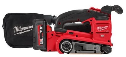 Milwaukee 4933479615 M18 FBTS75-552X Bandschleifer 75mm 18V 5.5Ah Li-Ion