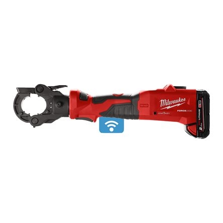 Milwaukee 4933479684 M18 ONEHCCT60-202C Force Logic 60KN Akku Kabelcrimpzange 18V 2.0Ah