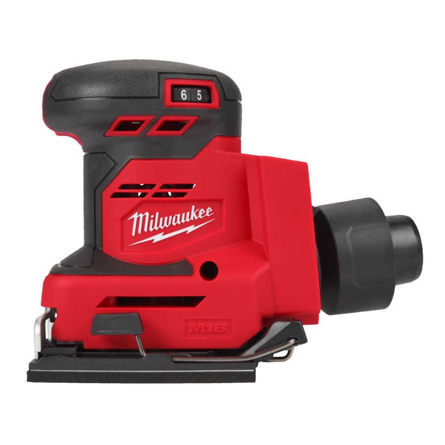 Milwaukee 4933479966 M18 BQSS-0 Exzenterschleifer 18V ohne Akkus und Ladegerät