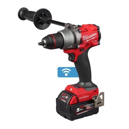 Milwaukee 4933492802 M18 ONEDD3-502X Ein-Tasten-Akkuschrauber 18V 5.0Ah Li-Ion in HD Box 4933492802