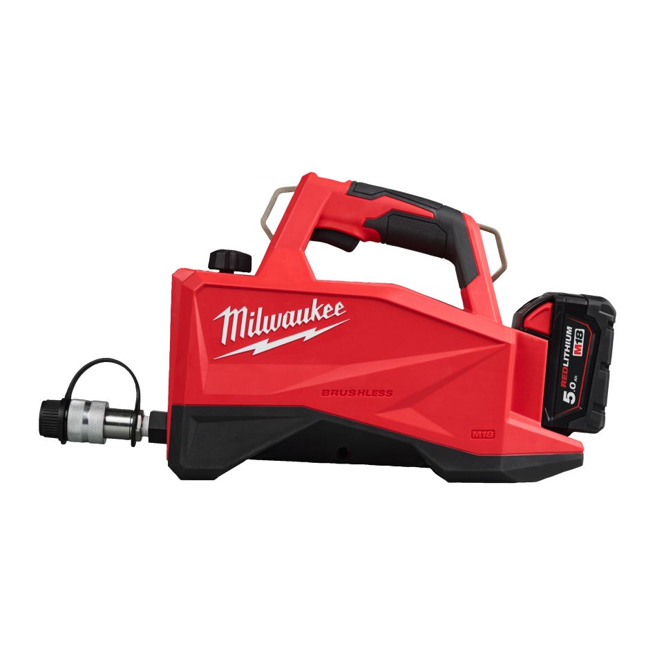 Milwaukee 4933493921 M18 HMP700-501 Hydraulische Minipumpe 700 bar 18 V 5.0 Ah + 5 Jahre Händler-Garantie!