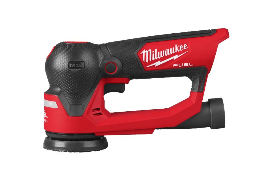 Milwaukee 4933498232 M12 FSDR75-0B Accu-Exzenterschleifer 75mm 12V ohne Akkus und Ladegerät in Tasche