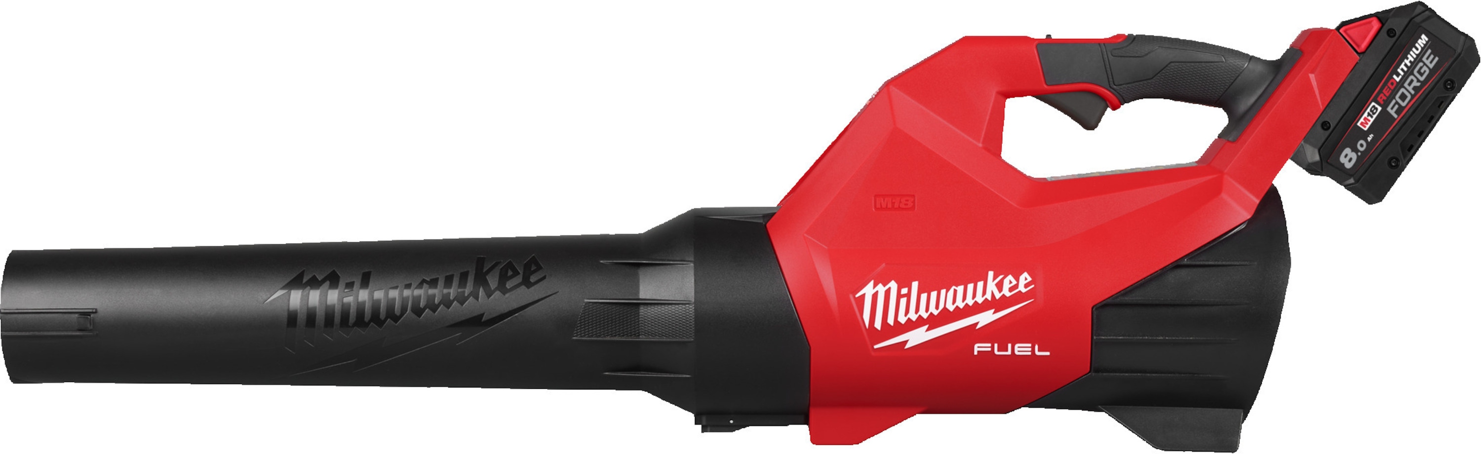 Milwaukee 4933499233 M18 FUEL™ FBLG3-802 Kabelloser Laubbläser 2x 8.0Ah FORGE Akku und Ladegerät im Karton