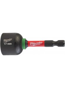 Milwaukee Zubehör 4932492444 Magnetischer Mutternschlüssel SHOCKWAVE™ HEX17 x 65 mm