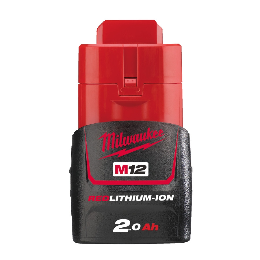 Milwaukee Zubehör 4932430064 M12 B2 Akku 12 Volt 2.0 Ah Li-ion
