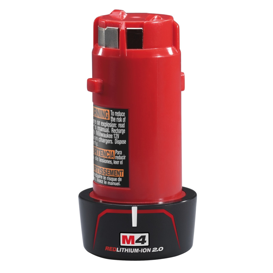 Milwaukee Zubehör 4932430098 M4 B2 Akku 4 Volt 2.0 AH Li-ion