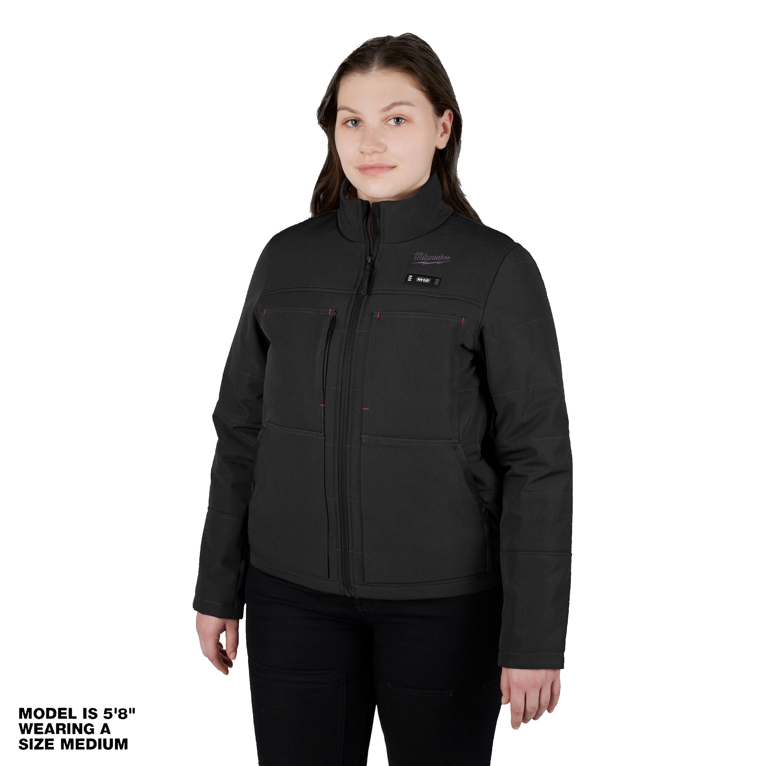 Milwaukee 4932480088 M12 HPJLBL2 Beheizte Pufferjacke Damen - Schwarz - Größe XL Ohne Akku und Ladegerät