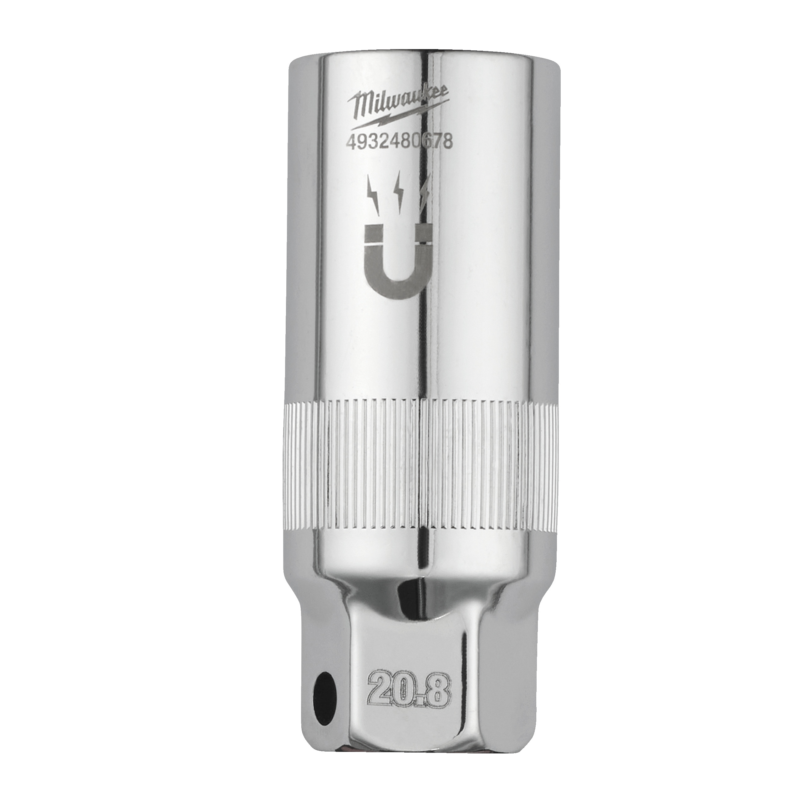 Milwaukee Zubehör 4932480678 ⅜˝ Zündkerzenstecker - 20,8 mm magnetisch