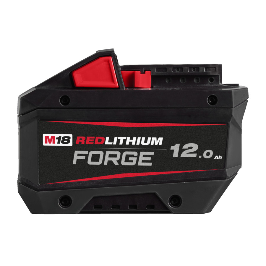Milwaukee Zubehör 4932492651 M18 Redlithium-Schmiede-Akku 18V 12,0 Ah