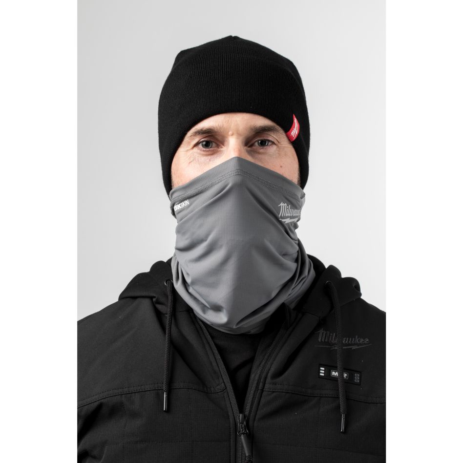 Milwaukee Zubehör 4932493093 NGFMP WORKSKIN™ Performance Neck Gaiter Gesichtsmaske grau