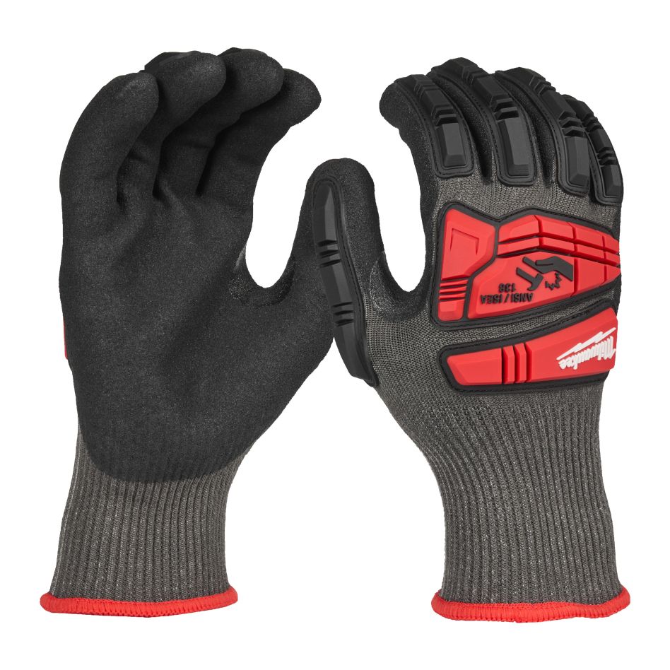 Milwaukee Zubehör 4932498537 Impact Pro Cut E Handschuhe - 10/XL - 1 Paar