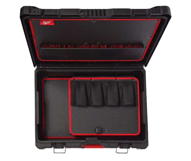 Milwaukee Zubehör 4932499703 Packout Elektrikerbox leeres Gehäuse + Einlage für den Elektriker