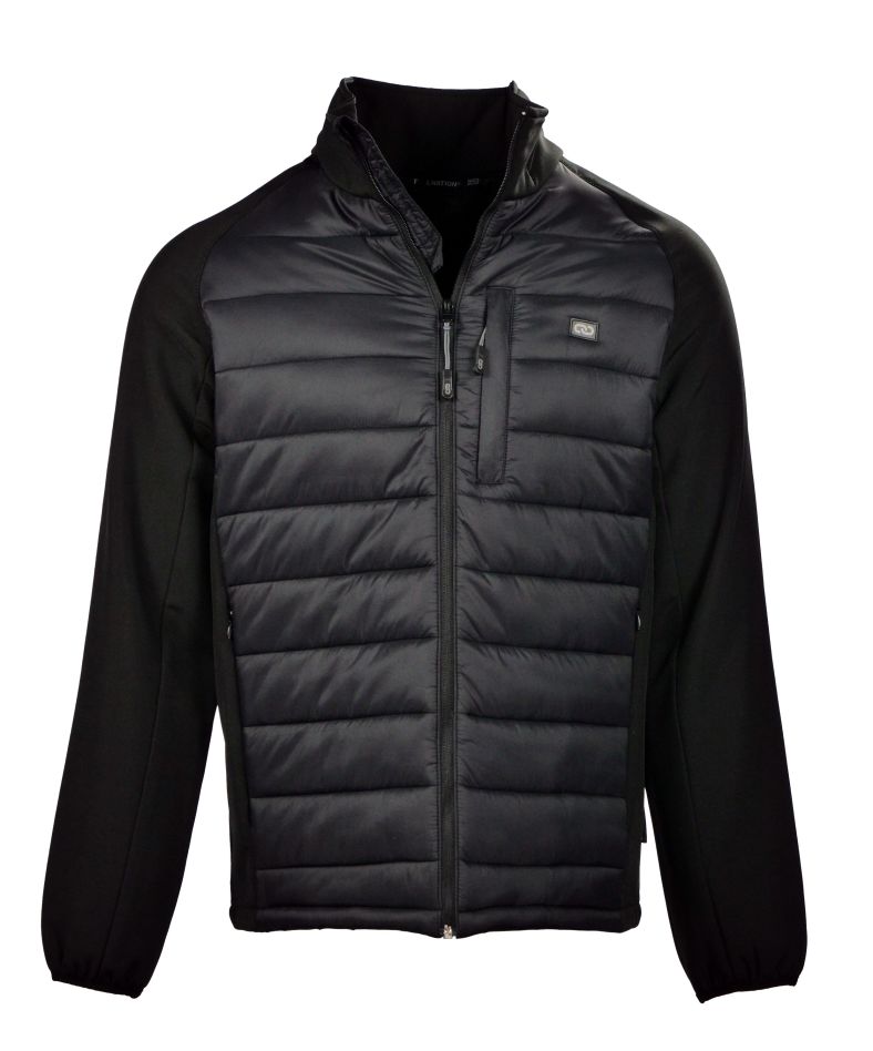 MJAY14004TON Softshell Jas Zwart